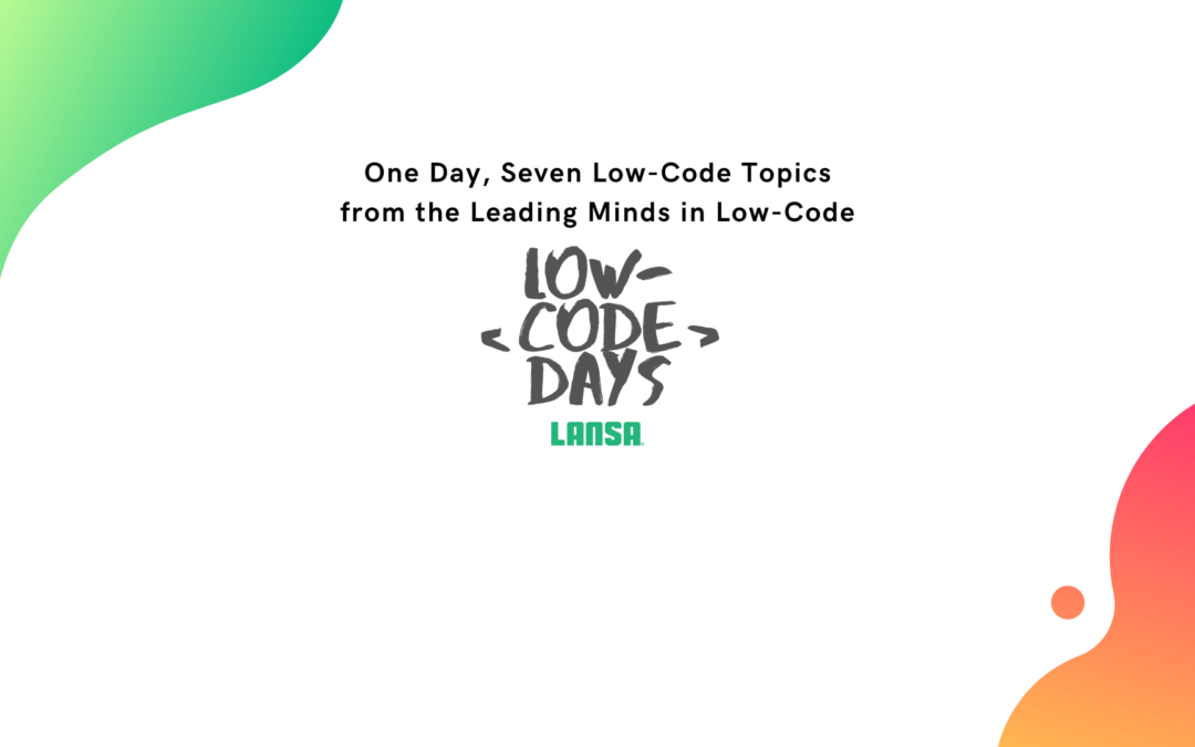 Let’s Get Virtual: LANSA Low-Code Days Coming in October!