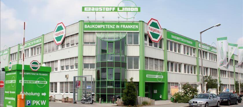 Baustoff Union's headquarters in Nuremberg, Germany.