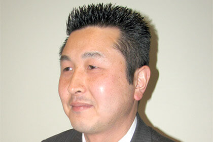Mr. Minami, Manager of Business Information Systems at Oriental Diamond