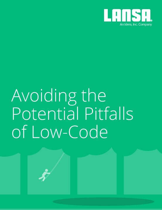 Avoiding the potential pitfalls of low code