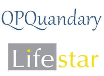 QP Quandary and Lifestar logos